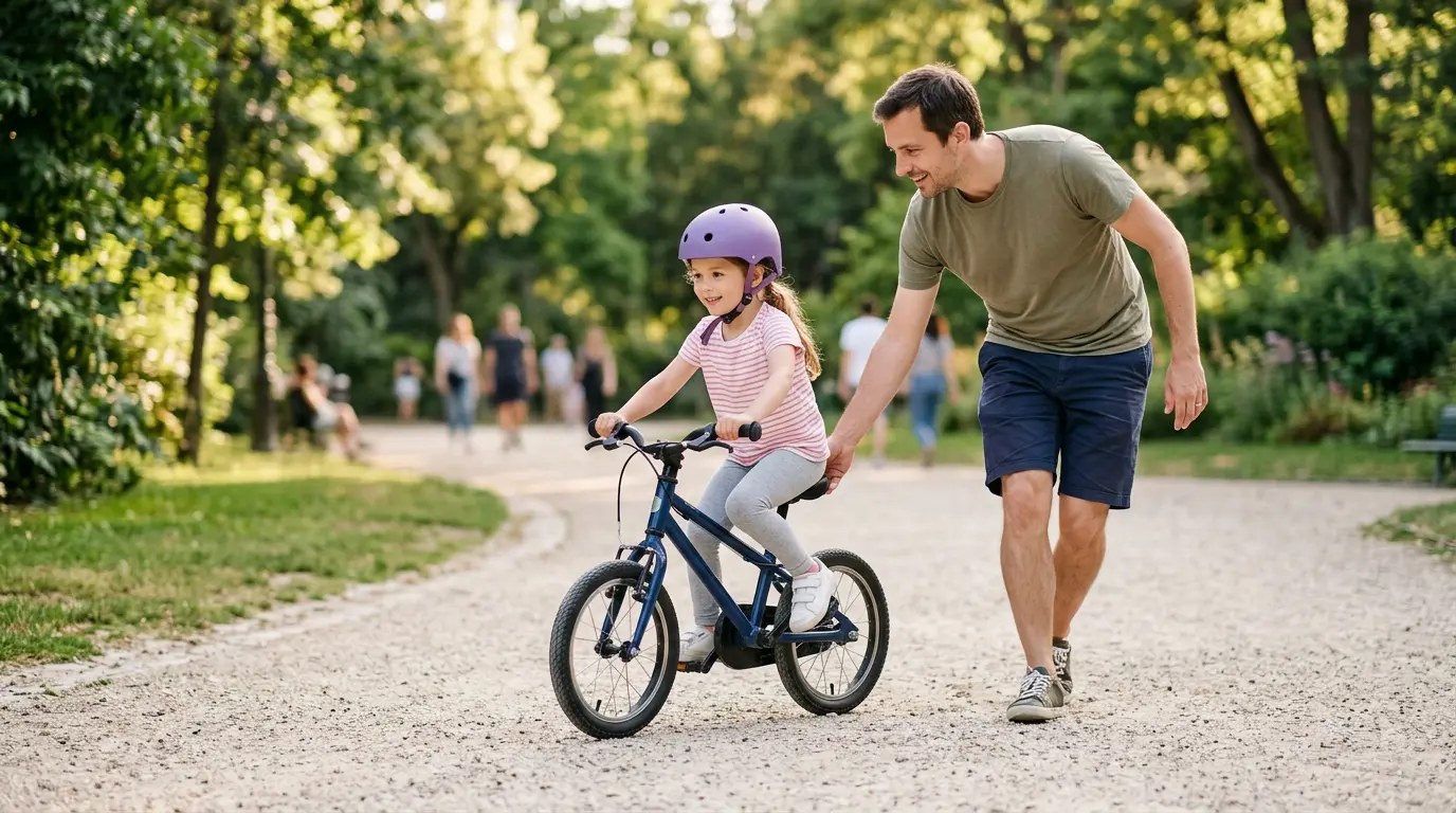 Apprendre le vélo à un enfant : la méthode sans roulettes