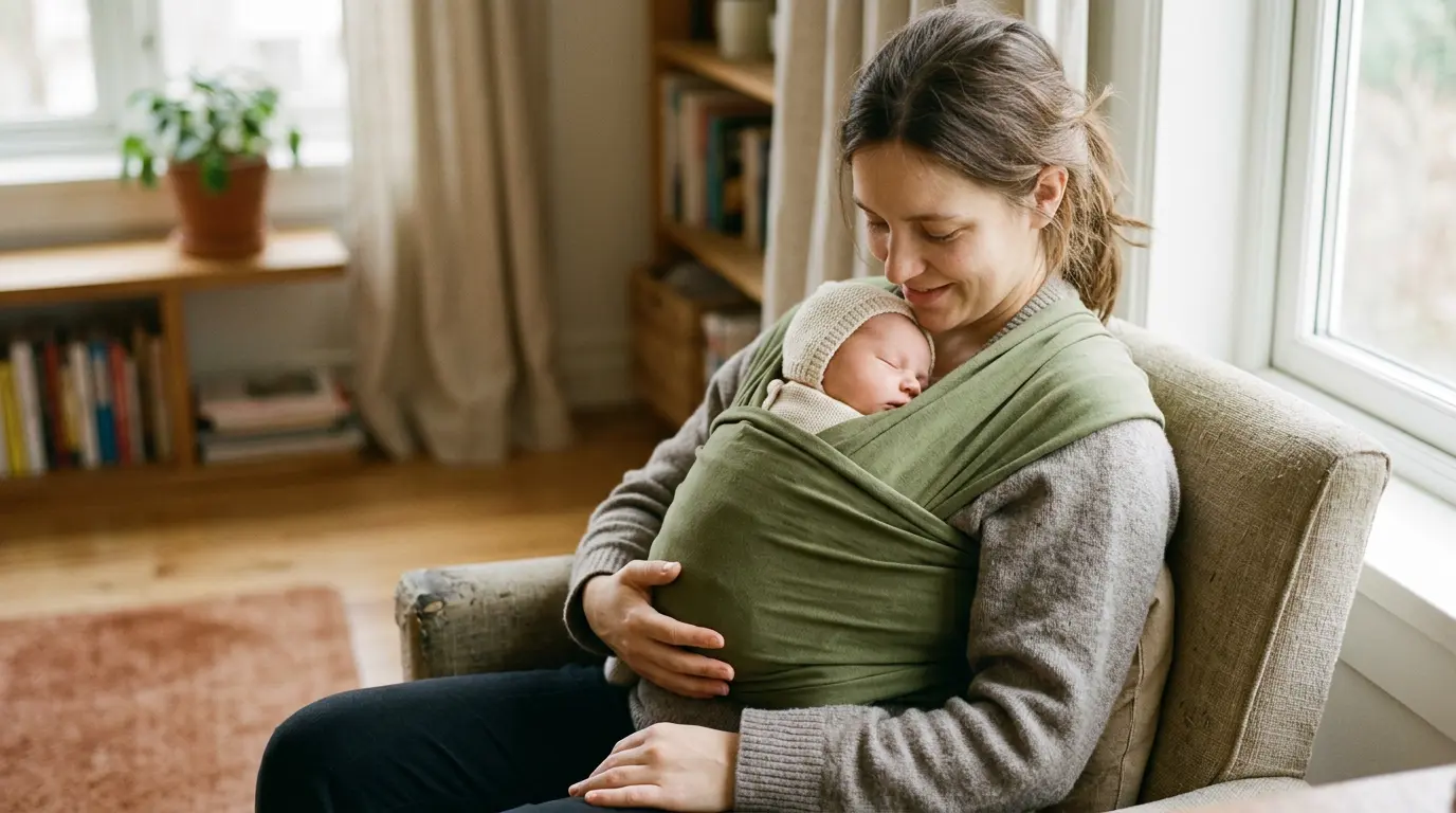 Ce que le portage apporte vraiment à votre bébé (et à vous)