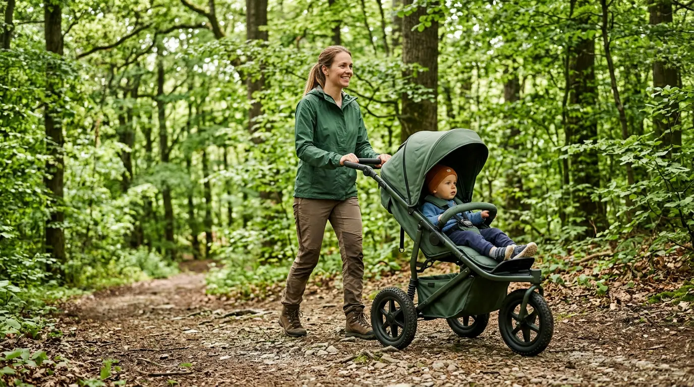 Quelle poussette tout-terrain choisir selon votre terrain ?